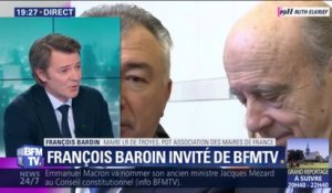 François Baroin (LR) félicite Alain Juppé pour sa nomination au Conseil constitutionnel: "C'est un excellent choix"