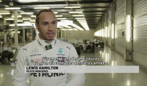 F1 : Mercedes et Lewis Hamilton présentent la nouvelle W10