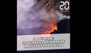 La Réunion: Le Piton de la Fournaise est à nouveau entré en éruption
