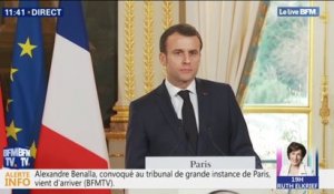 Emmanuel Macron: "Je ne pense pas que pénaliser l'antisionisme soit une bonne solution"