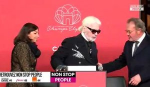 Karl Lagerfeld mort : les images de sa dernière apparition publique (vidéo)