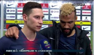 PSG / Montpellier : Les réactions d'Eric Choupo-Moting et Julian Draxler