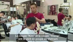 Les coupes de cheveux "Trump" et "Kim", succès au Vietnam