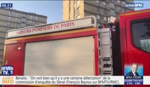 Aulnay-sous-Bois: deux pompiers grièvement blessés après l'incendie d'un immeuble