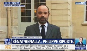 Edouard Philippe: "Traditionnellement, le Parlement ne se même pas de l'organisation interne de la présidence de la République"
