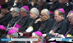 Abus sexuels : le pape veut des mesures concrètes