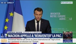 Sortie du glyphosate: Emmanuel Macron y voit "l'opportunité pour de nombreuses filières d'évoluer"