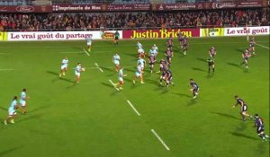 TOP 14 - Essai Lotima FAINGAANUKA (USAP) - Perpignan - Agen - J17 - Saison 2018/2019