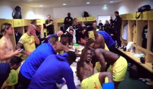 FC Nantes - Bordeaux : la joie du vestiaire