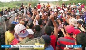 Venezuela : violents affrontements aux frontières