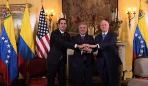 Venezuela : les Etats-Unis disent soutenir Juan Guaido "à 100%"