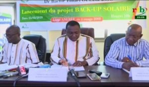 RTB/Lancement du projet Back-up solaire à Ouagadougou