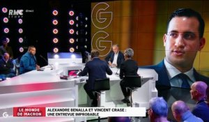 Le monde de Macron: Alexandre Benalla et Vincent Crase, une entrevue improbable – 26/02