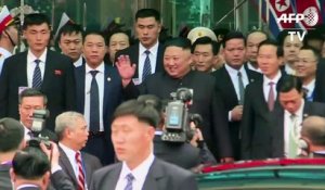 Kim débarque au Vietnam pour son sommet avec Trump
