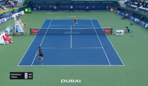 Dubaï - Nishikori domine Paire sans trembler