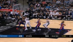 Detroit Pistons at San Antonio Spurs Raw Recap