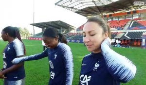 Equipe de France Féminine : entraînement avant France-Allemagne I FFF 2019