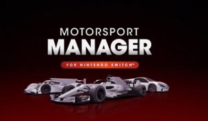 Motorsport Manager - Trailer d'annonce sur Switch