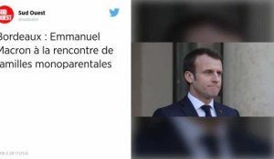 Macron en visite surprise dans un centre social ce jeudi à Bordeaux