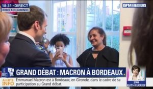 "Si je travaille, je perds ma pension d'invalidité", une femme en rémission explique sa situation à Emmanuel Macron