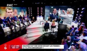 A la Une des GG : Macron fait son show devant les femmes, a-t-il été convaincant ? - 01/03