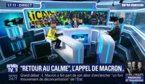 Emmanuel Macron: L’appel au "retour au calme"