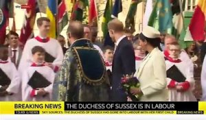 Royal Baby: Buckingham Palace annonce que le travail de l'épouse du Prince Harry, Meghan Markle, qui attend son premier enfant, a commencé