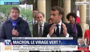 Yannick Jadot (EELV) sur la biodiversité: "Le Président n'est pas à la hauteur (...) il n'a engagé aucune mesure concrète"