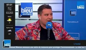 Jérôme Faramond vice-président de la Confédération de Roquefort invité de France Bleu Occitanie