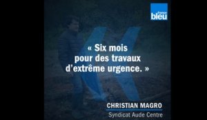 Inondations dans l'Aude : "Six mois pour des travaux d'extrême urgence"