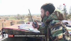 Syrie : déluge de feu sur les jihadistes à Baghouz