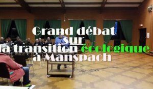 Manspach : Grand Débat sur la transition écologique