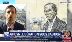 La justice japonaise accepte la libération sous caution de Carlos Ghosn