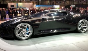 Salon de Genève 2019 : la Bugatti La Voiture Noire en vidéo
