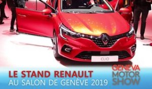 Le stand Renault en direct du salon de Genève 2019