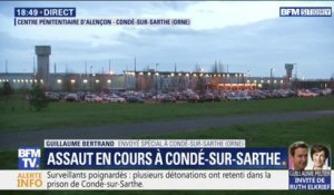 Surveillants poignardés: plusieurs détonations ont retenti dans la prison de Condé-sur-Sarthe