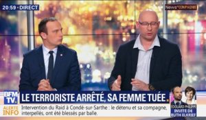 Condé-sur-Sartre: Le terrosite arrêté, sa femme tuée (1/2)