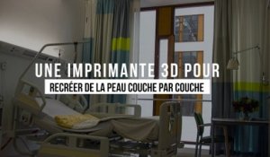 Une bio-imprimante 3D imprime la peau directement sur les plaies