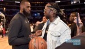 2 Chainz Gives Lebron James His Chain to Celebrate Passing Michael Jordan in All-Time Scoring | Billboard News