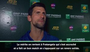 Indian Wells - Djokovic : ''J'ai trop voulu impressionner Sampras''