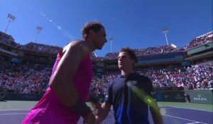 ATP - Indian Wells 2019 - Rafael Nadal la force tranquille et retrouvera Krajinovic en quarts