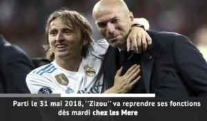 Real Madrid - Zidane de retour sur le banc !