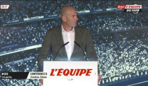 Zidane «L'effectif avait besoin d'un nouvel entraîneur» - Foot - ESP - Real Madrid