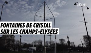 Des fontaines de cristal sur les Champs-Elysées : « On dirait des douches ! »