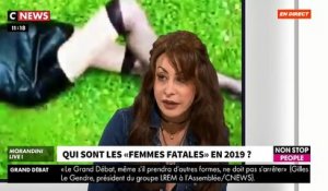 "Les femmes fatales": Stéfanie Renoma, Céline Mori et Mathieu Alterman invités de "Morandini Live" sur CNEWS et Non Stop People