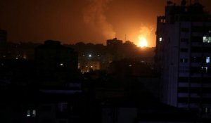 Israël bombarde des positions du Hamas à Gaza