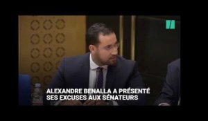 Alexandre Benalla présente ses excuses aux sénateurs de la commission d&#39;enquête