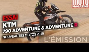 KTM 790 Adventure et Adventure R - Essai Moto Magazine