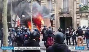 "Gilets jaunes" : les manifestations interdites sur Champs-Élysées