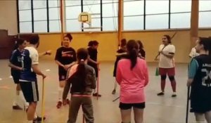 Entraînement des filles